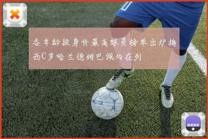 各年龄段身价最高球员榜单出炉梅西C罗哈兰德姆巴佩均在列
